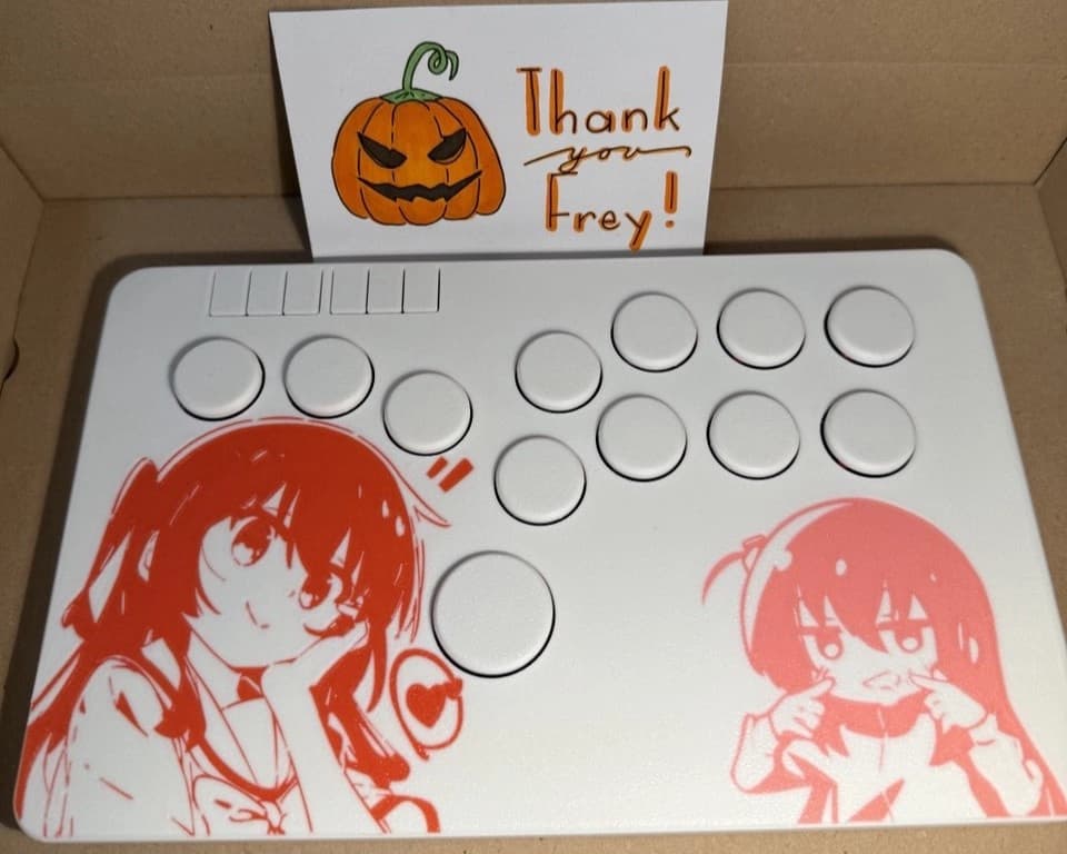Custom Flatbox leverless controller for Frey