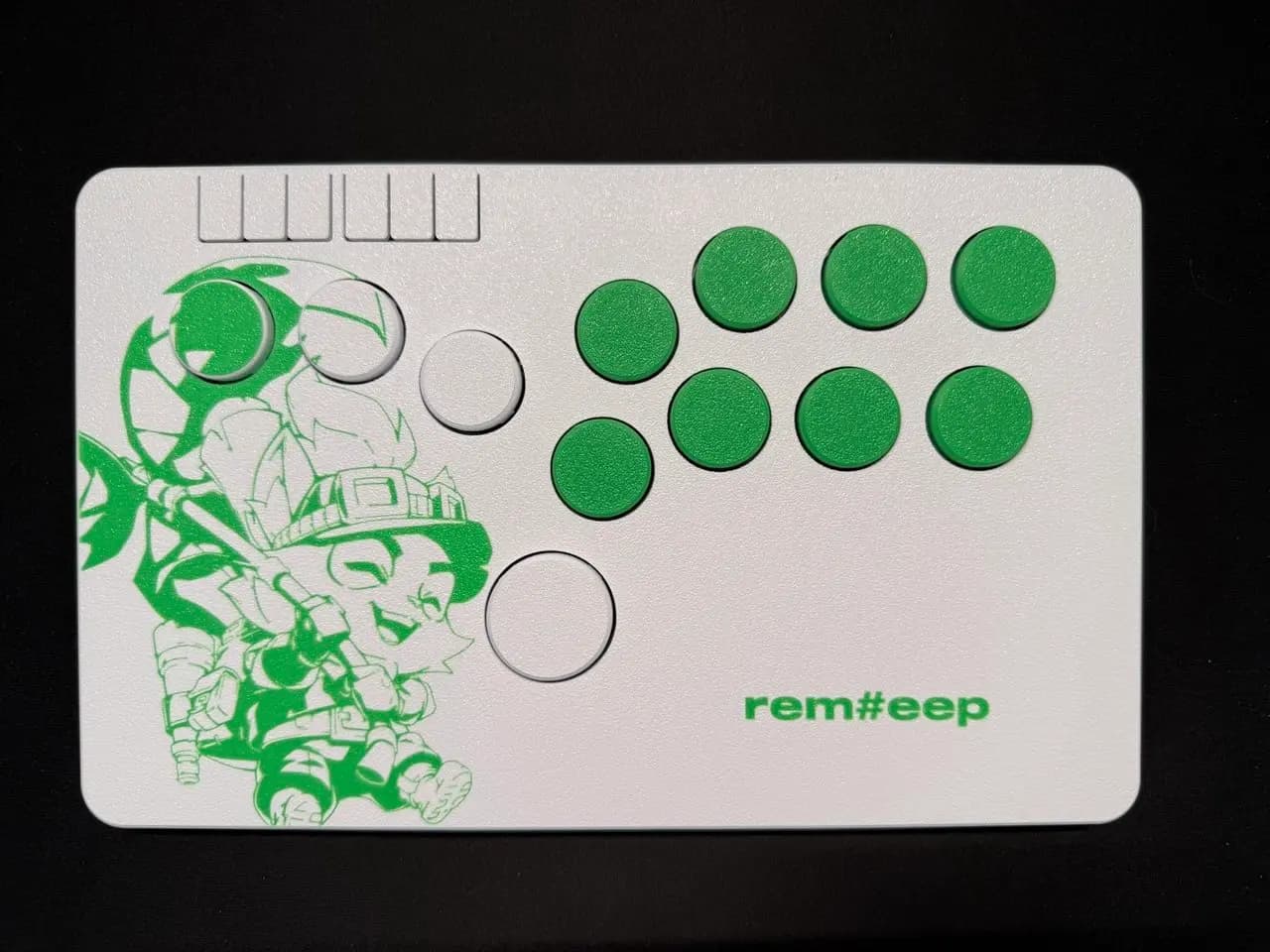 Custom Flatbox leverless controller for Rem